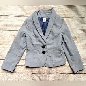 Zara Seersucker Blazer